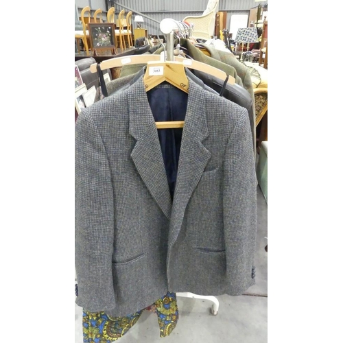 3083 - Mens Harris Tweed Jacket 40R