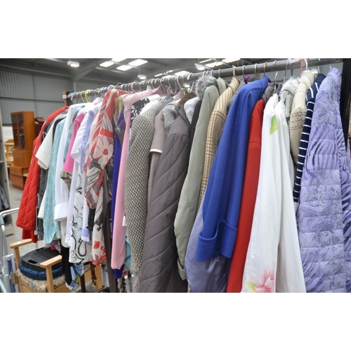 3199 - Approx 60 items of Ladies Coats, Jumpers etc