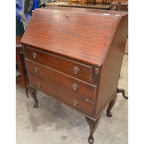 3255 - Mahogany Writing Bureau