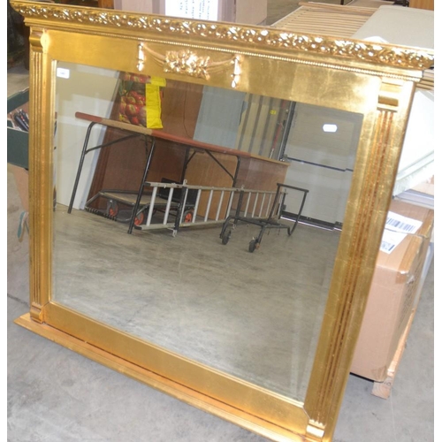 3483 - Modern Over Mantel Mirror