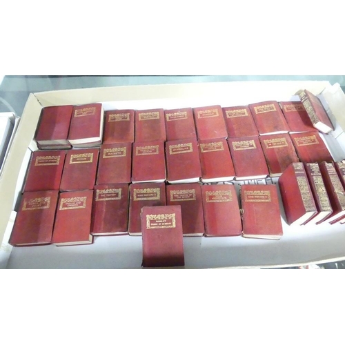 1153 - Collection of Miniature Leatherbound Books - Shakespeare.