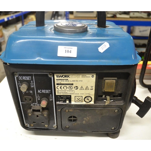 104 - 230v Generator