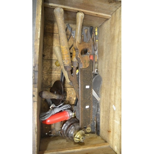 119 - Box Of Assorted Tools