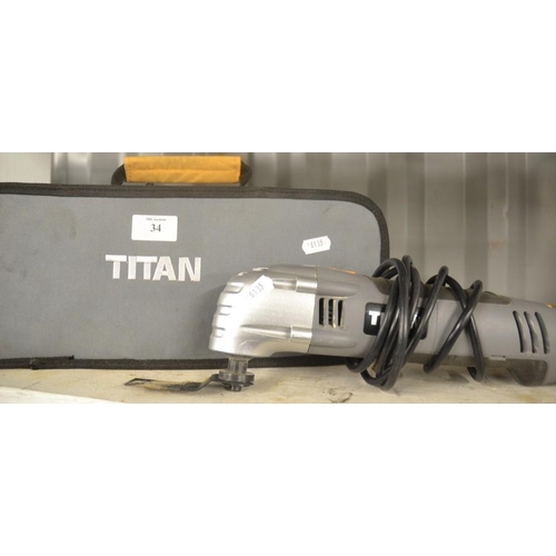 34 - Titan Electric Grinder