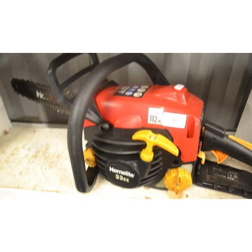 37 - Homelite Petrol Chainsaw