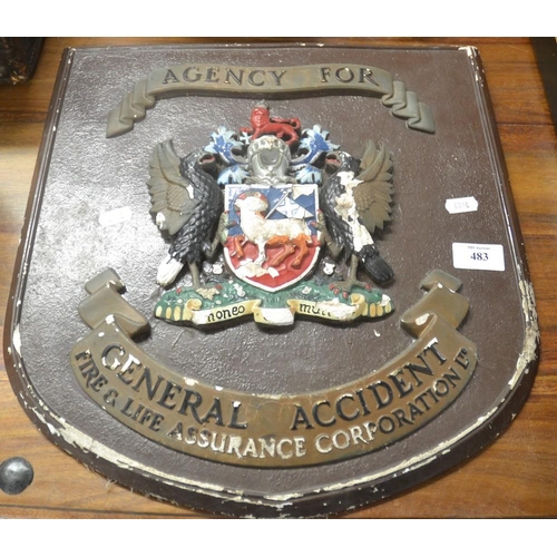 483 - General Accident Plaque