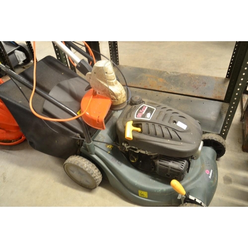 49 - Petrol Lawnmower & Stihl Electric Strimmer