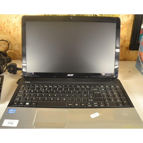 536 - Acer Laptop Computer