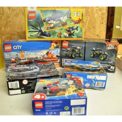 542 - Assorted Lego Sets