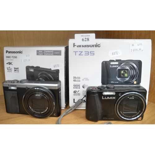 628 - 2 Panasonic Lumix Digital Cameras