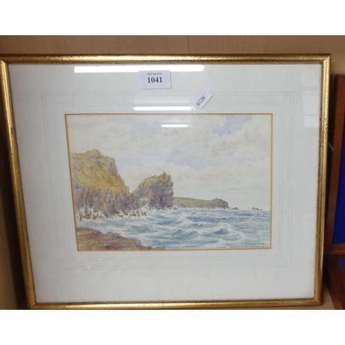 1041 - Framed Watercolour Entitled 