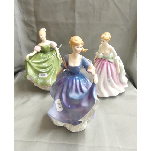 1063 - Three Royal Doulton Figures - 