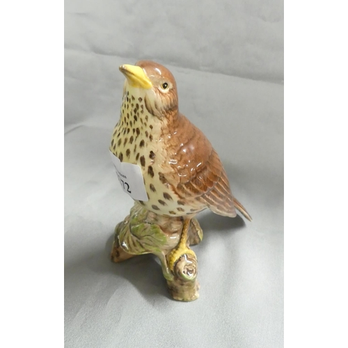 1272 - Beswick Thrush 2308.