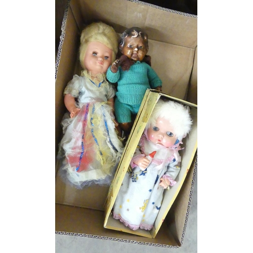 1600 - Three Vintage Dolls.