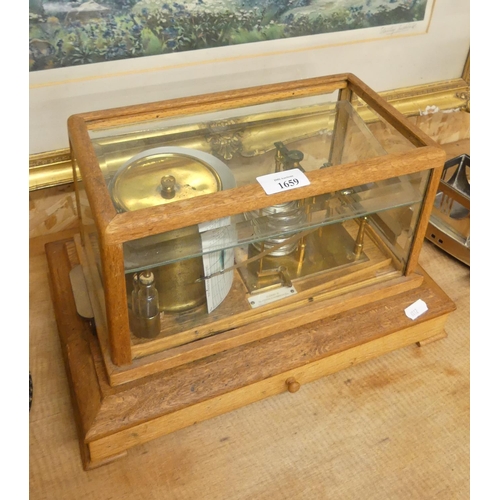 1659 - J Lizars Glasgow & Edinburgh Barograph.