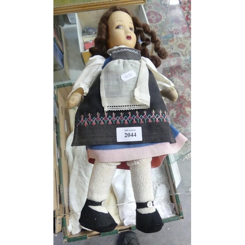 2044 - Nora Wellings Doll, approx 40cm tall.