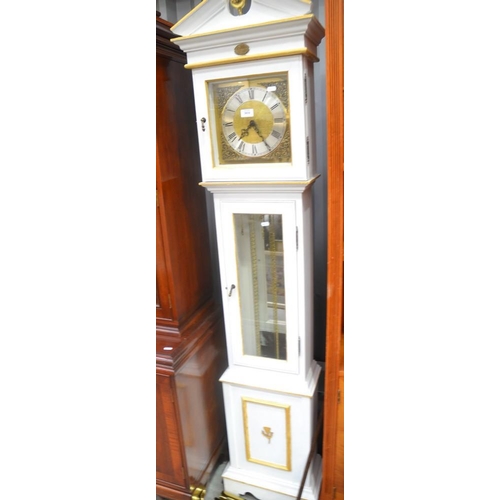 3010 - Painted Long Case Clock