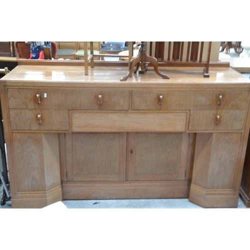 3085 - Art Deco Mahogany Sideboard