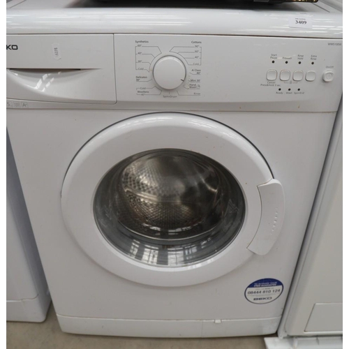 3409 - Beko Washing Machine