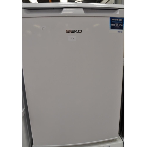 3418 - Beko Undercounter Fridge