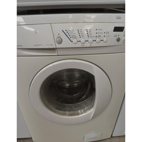 3419 - Zanussi Washing Machine