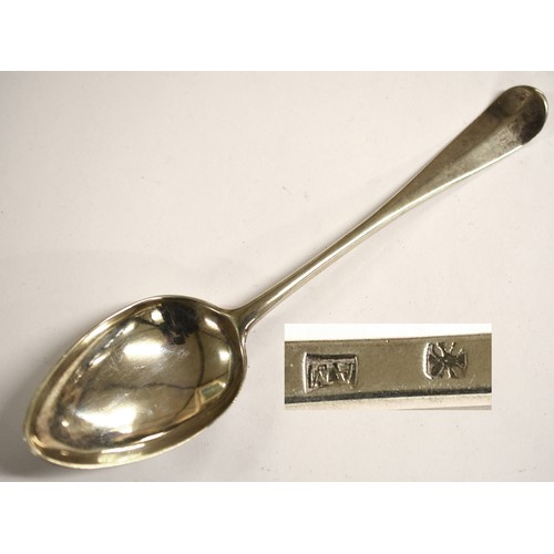 2246 - Single Montrose Provincial Silver Table Spoon, Maker A.M, weighing 1.9oz troy.