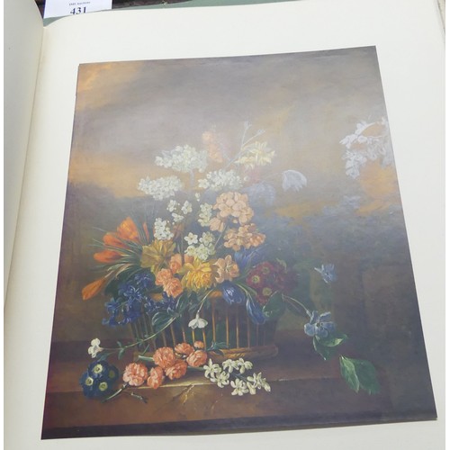 431 - Books - Twelve Months of Flowers & Temple of Flora