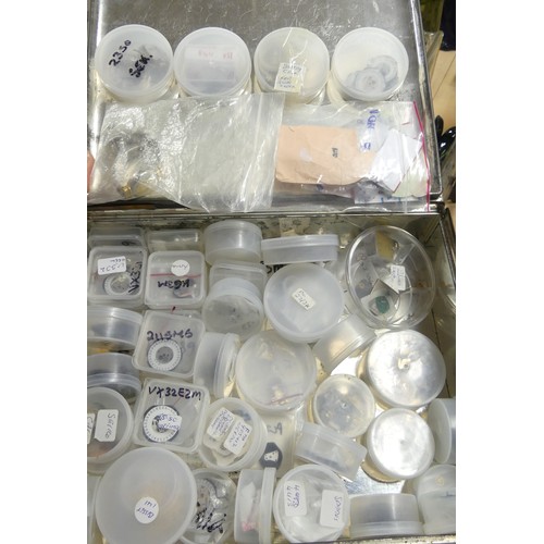 1208 - Box - Assorted Watch Parts / Spares etc.