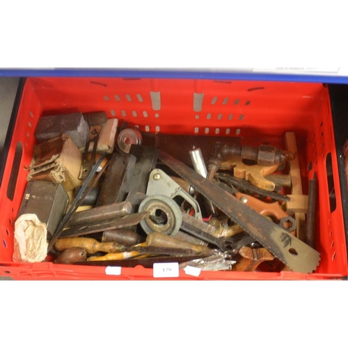 129 - Box Of Assorted Tools