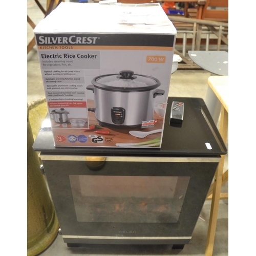 46 - Celsi Electric Fire & Electric Rice Cooker