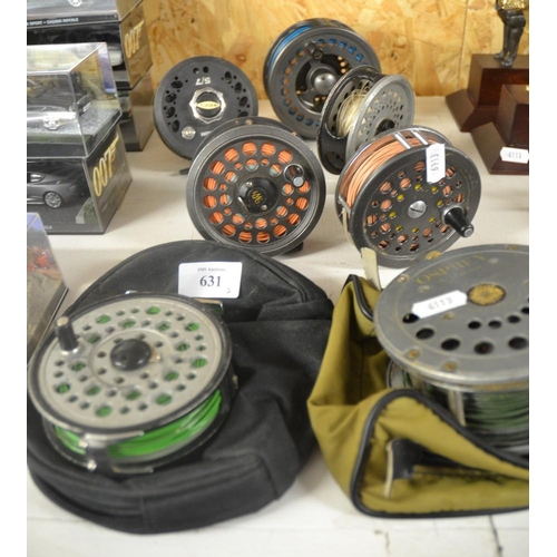 631 - Assorted Fly Fishing Reels