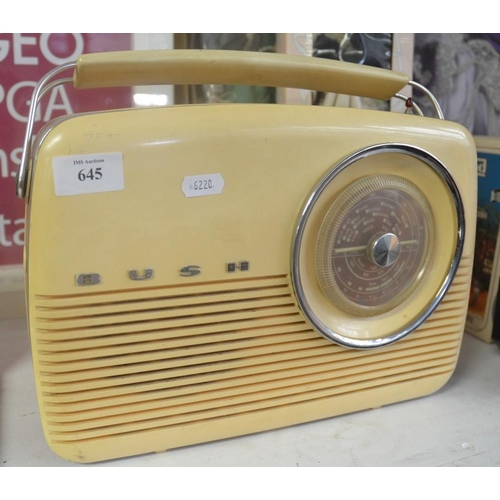 645 - Vintage Bush Radio