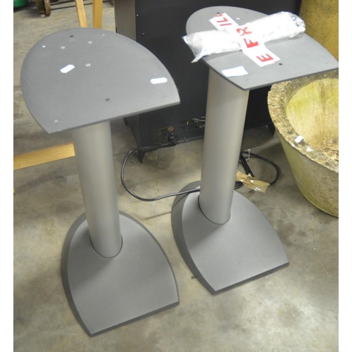 65 - Pair Of Speaker Stands