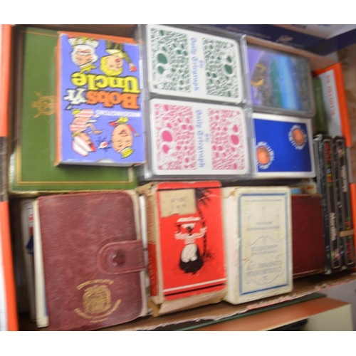 656 - Box Of Assorted Vintage  Playing Cards