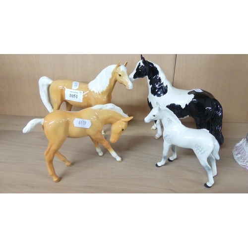 1051 - Four Assorted Beswick Horses.