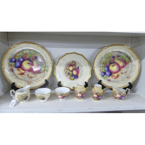 1114 - A Collection of Nine Pieces of Aynsley Orchard Pattern China.