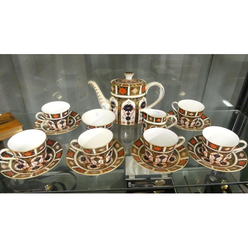 1194 - Royal Crown Derby Imari Teaset - Pattern 1128.