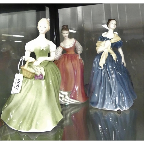 1208 - Three Royal Doulton Figurines - 