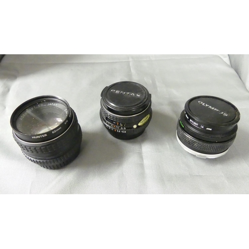 1256 - Olympus Zuiko and Pentax Lenses, inc Wide Angle