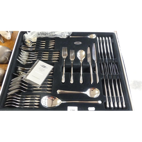 1380 - Canteen of Stellar Stainless Steel Cutlery.