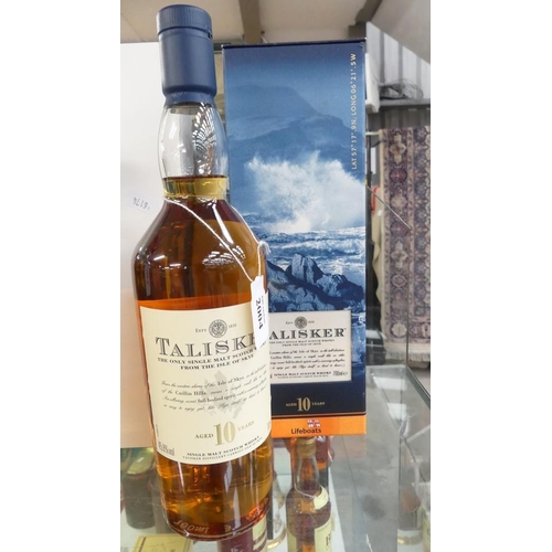 2004 - Bottle of Talisker 10 Year Old Single Malt Scotch Whisky.