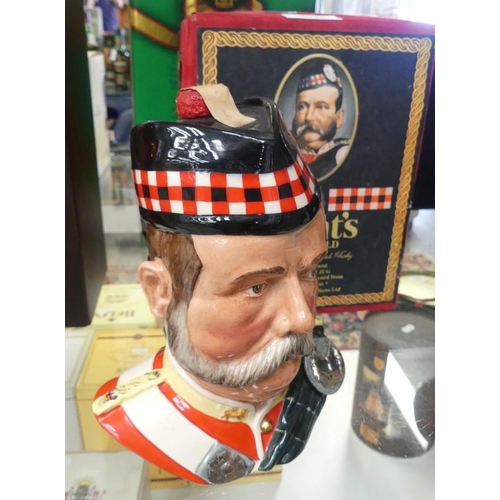 2021 - Royal Doulton Character Jug of Grants 25 Year Old Blended Scotch Whisky.