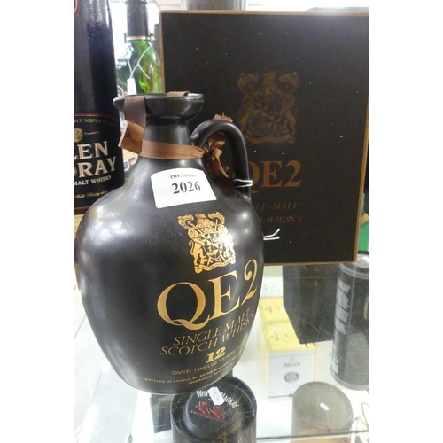 2026 - Decanter of QEII 12 Year Old Single Malt Scotch Whisky.