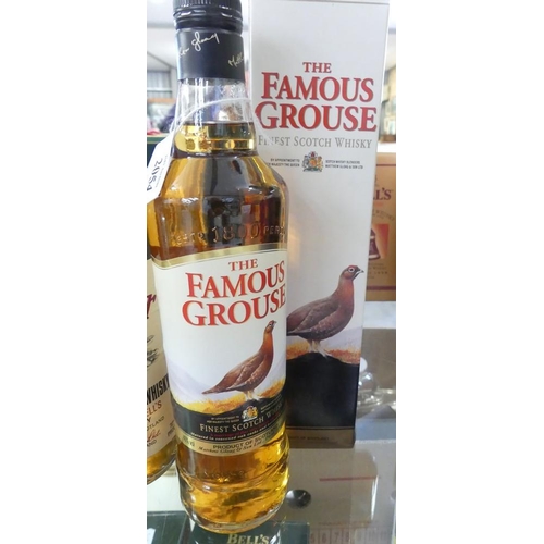 2054 - Bottle of Famous Grouse Blended Scotch Whisky.