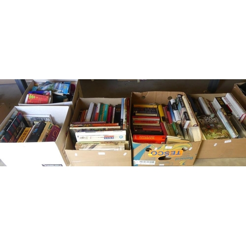 2081 - Five Boxes of Assorted Books.