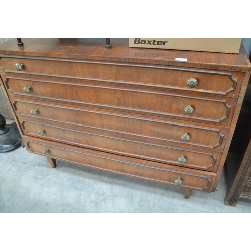 3012 - Rosewood 4 Drawer Chest