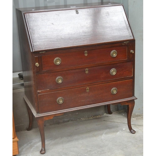 3022 - Mahogany Writing Bureau