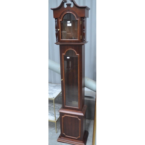 3083 - Mahogany Grandmother Clock Case