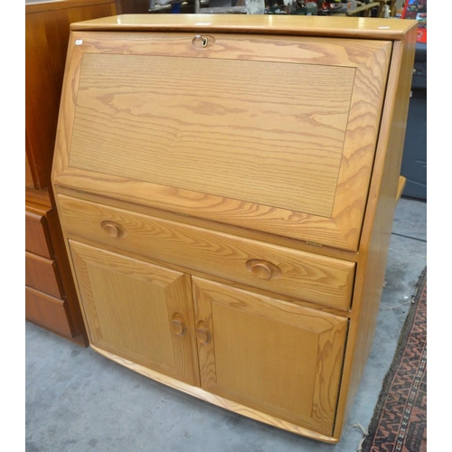 3443 - Blonde Ercol Writing Bureau