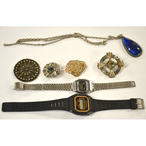 2522 - Box - Assorted Costume Jewellery & Watches.